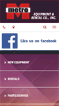 Mobile Screenshot of metroeq.com
